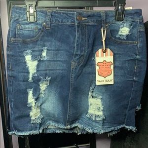 Jean skirt